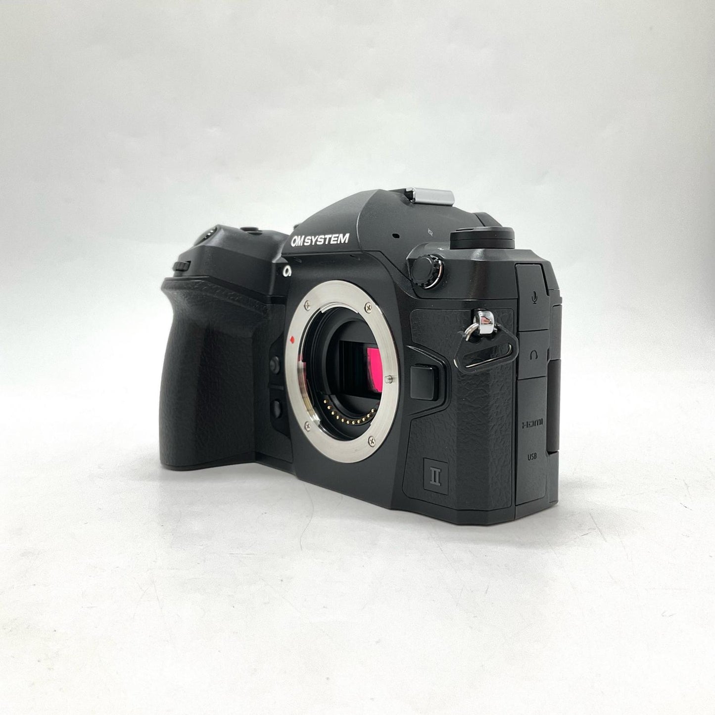 【全額返金保証】【最速発送】OM SYSTEM デジタル一眼 OM-1 Mark II ボディ ブラック 美品 動作確認済