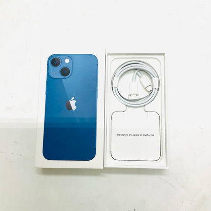 【全額返金保証】【最速発送】Apple iPhone iPhone 13 mini 256GB ブルー 楽天モバイル 白ロム 動作確認済 76%