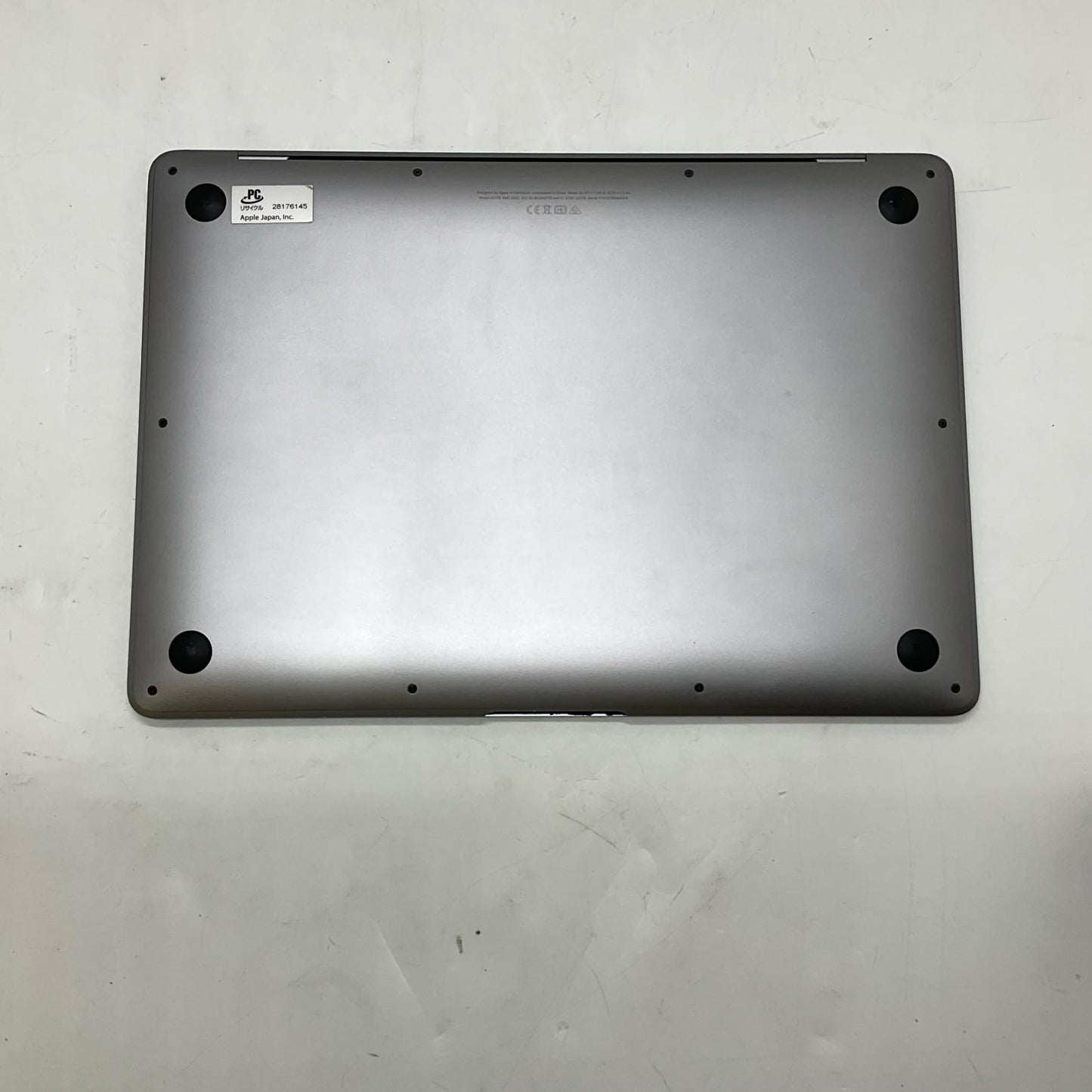 【全額返金保証】【最速発送】Apple MacBook Air 13インチ 2020 1.1 GHz Quad-Core Intel Core i5 16GB 256GB スペースグレイ 85% 動作確認済