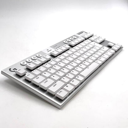 【全額返金保証】【最速発送】Logicool G915 X LIGHTSPEED TKL ホワイト YR0076 超美品 動作確認済