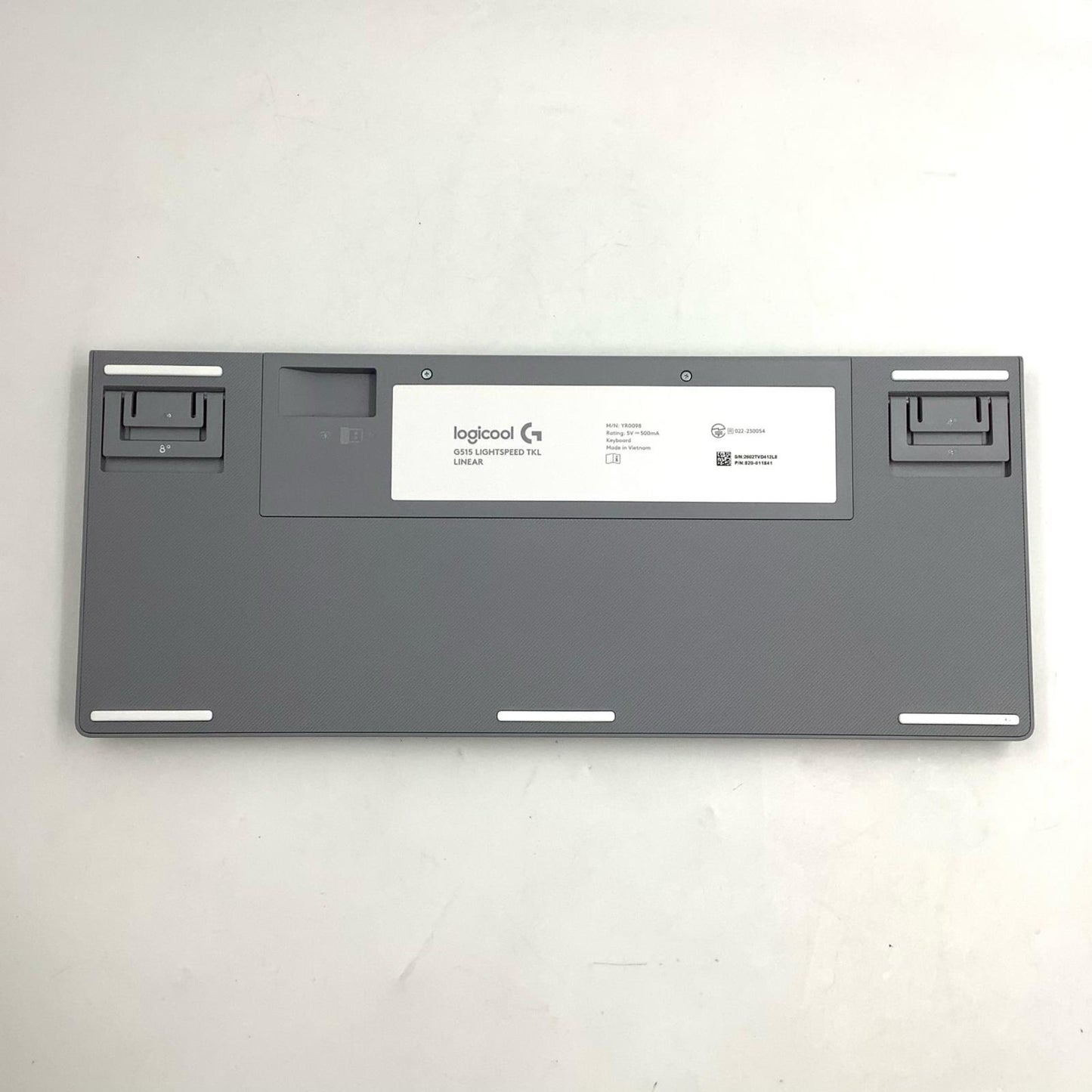 【全額返金保証】【最速発送】Logicool G515 LIGHTSPEED TKL ホワイト YR0098 超美品 動作確認済