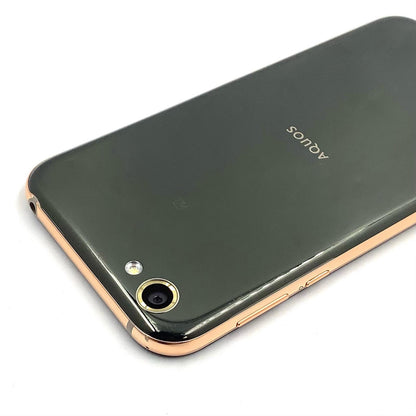 【全額返金保証】【最速発送】SHARP AQUOS R 64GB Softbank 605SH 白ロム 美品 動作確認済