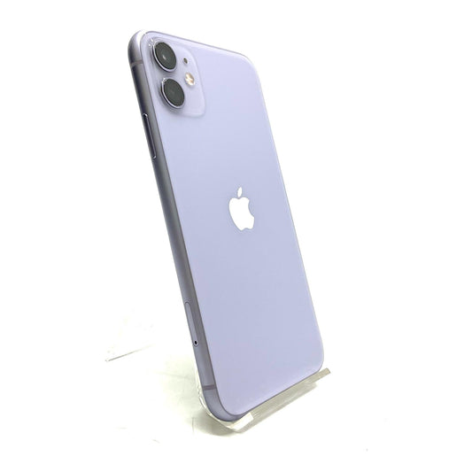 【全額返金保証】【最速発送】Apple iPhone iPhone 11 128GB パープル Softbank 白ロム 動作確認済 77%