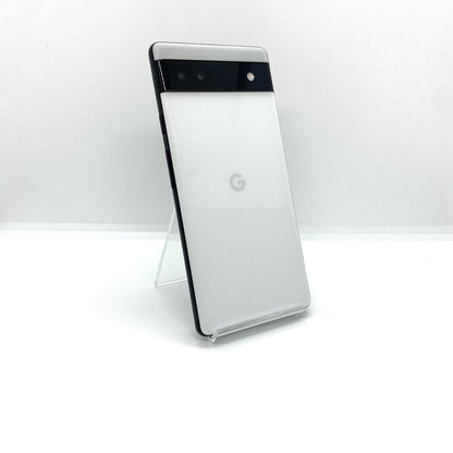 【全額返金保証】【最速発送】Google Pixel 6a 128GB Chalk au Pixel 6a 白ロム 美品 動作確認済