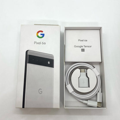 【全額返金保証】【最速発送】Google Pixel 6a 128GB Chalk au Pixel 6a 白ロム 美品 動作確認済