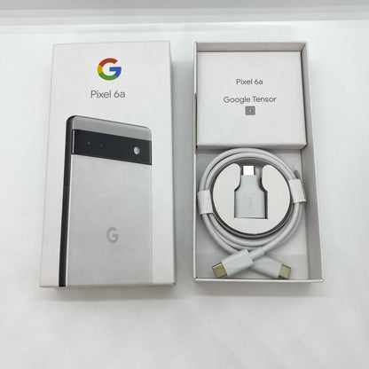 【全額返金保証】【最速発送】Google Pixel 6a 128GB Chalk au Pixel 6a 白ロム 動作確認済