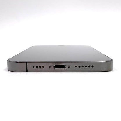 【全額返金保証】【最速発送】Apple iPhone iPhone 12 Pro Max 128GB グラファイト Softbank 白ロム 動作確認済 85%