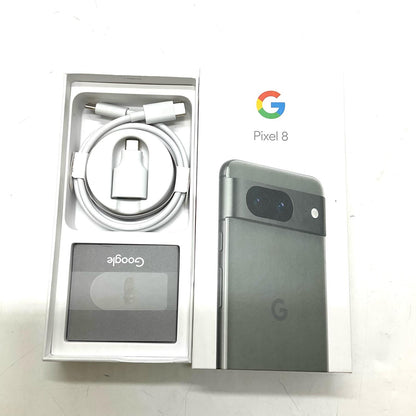 【全額返金保証】【最速発送】Google Pixel 8 128GB Hazel SIMフリー 白ロム 新品未開封 即納OK