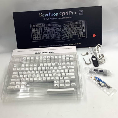 【全額返金保証】【最速発送】Keychron Keychron Q14 Pro Q14P-P1 美品 動作確認済