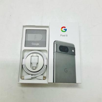 【全額返金保証】【最速発送】Google Pixel 8 128GB Hazel SIMフリー 白ロム 新品未開封 即納OK