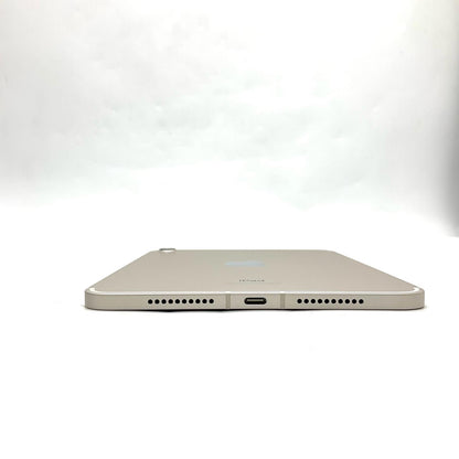 【全額返金保証】【最速発送】Apple iPad mini 第6世代 256GB スターライト WiFi+Cellular SIMフリー 白ロム 超美品 動作確認済