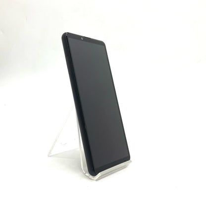 【全額返金保証】【最速発送】Sony Xperia 10　Ⅲ 128GB ブラック au SOG04 白ロム 動作確認済