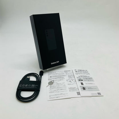 【全額返金保証】【最速発送】SAMSUNG Galaxy S24 256GB オニックスブラック SIMフリー SM-S921Q 白ロム 美品 動作確認済