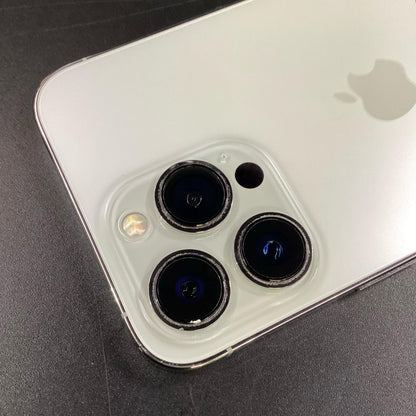 【全額返金保証】【最速発送】Apple iPhone iPhone 13 Pro 128GB シルバー docomo SIMフリー 白ロム 動作確認済 77%