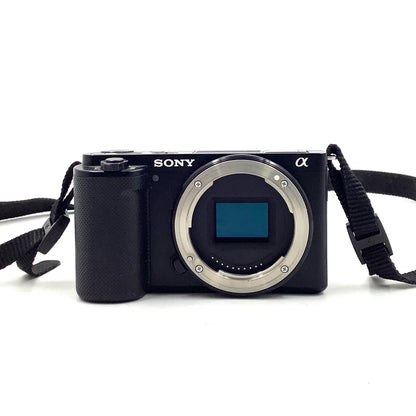 【全額返金保証】【最速発送】Sony デジタル一眼 VLOGCAM ZV-E10 ボディ ブラック 動作確認済