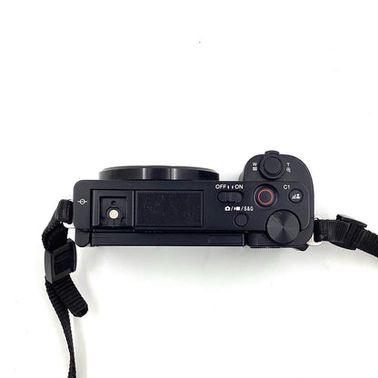 【全額返金保証】【最速発送】Sony デジタル一眼 VLOGCAM ZV-E10 ボディ ブラック 動作確認済