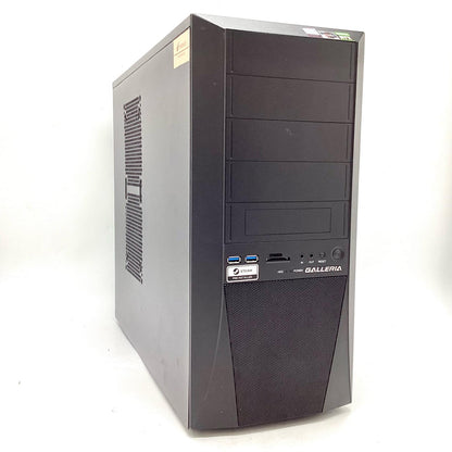 【全額返金保証】【最速発送】ドスパラ GALLERIA ゲーミングデスクトップPC GALLERIA AXF AMD Ryzen 9 3900X 32GB M.2 SSD 512GB HDD 2TB NVIDIA GeForce RTX 2070 Super 美品 動作確認済