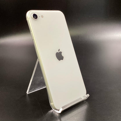 【全額返金保証】【最速発送】Apple iPhone iPhone SE（第2世代） 64GB ホワイト SIMフリー 白ロム 動作確認済 77%