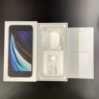 【全額返金保証】【最速発送】Apple iPhone iPhone SE（第2世代） 64GB ホワイト SIMフリー 白ロム 動作確認済 77%
