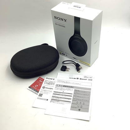 【全額返金保証】【最速発送】Sony SONY WH-1000XM4 ヘッドホン WH-1000XM4 美品 動作確認済