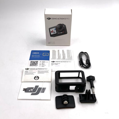 【全額返金保証】【最速発送】DJI OSMO Action 5 Pro スタンダードコンボ 美品 動作確認済