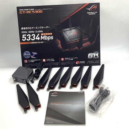【全額返金保証】【最速発送】ASUS ROG RAPTURE GT-AC5300 美品 動作確認済