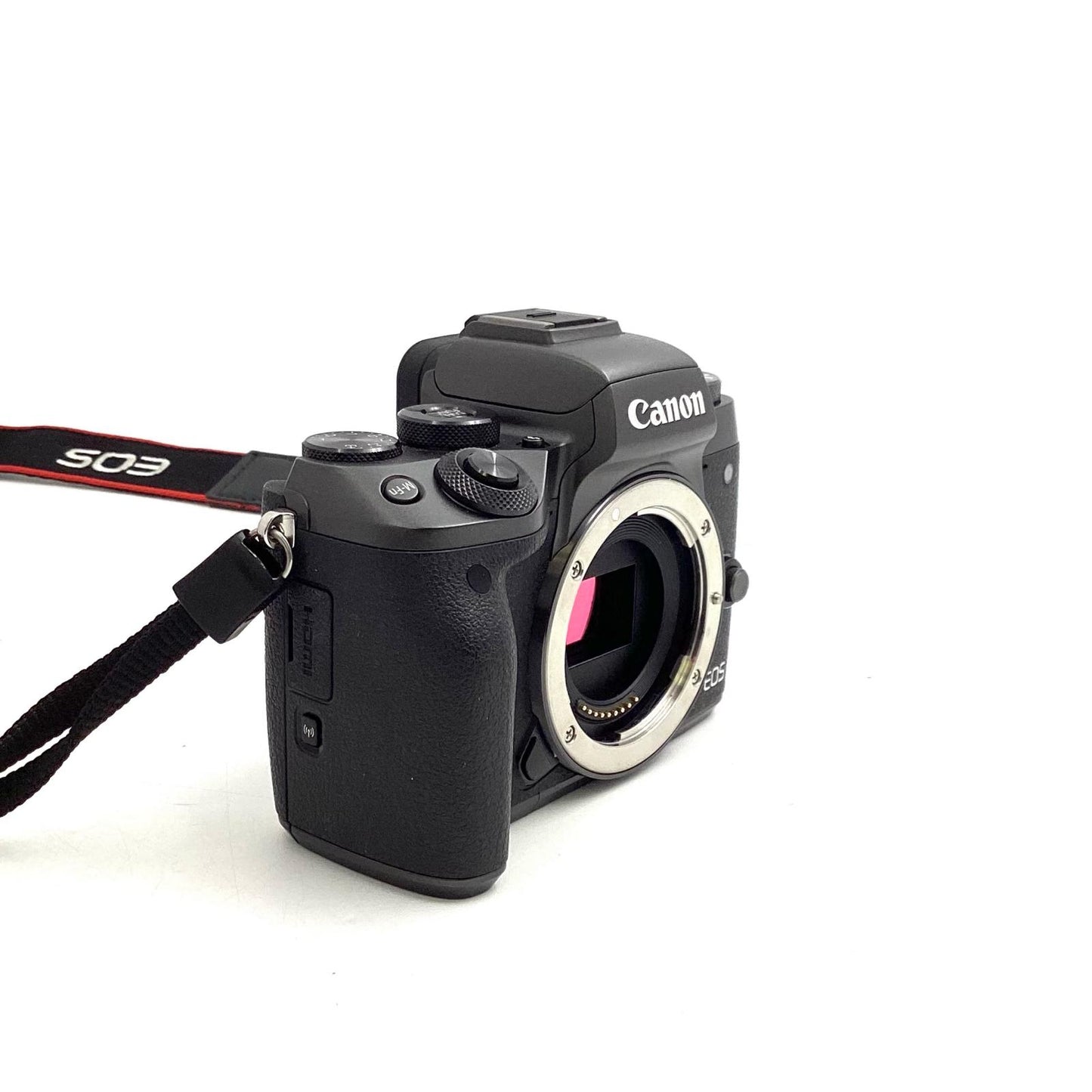 【全額返金保証】【最速発送】Canon デジタル一眼 EOS M5 ボディ ブラック 美品 動作確認済