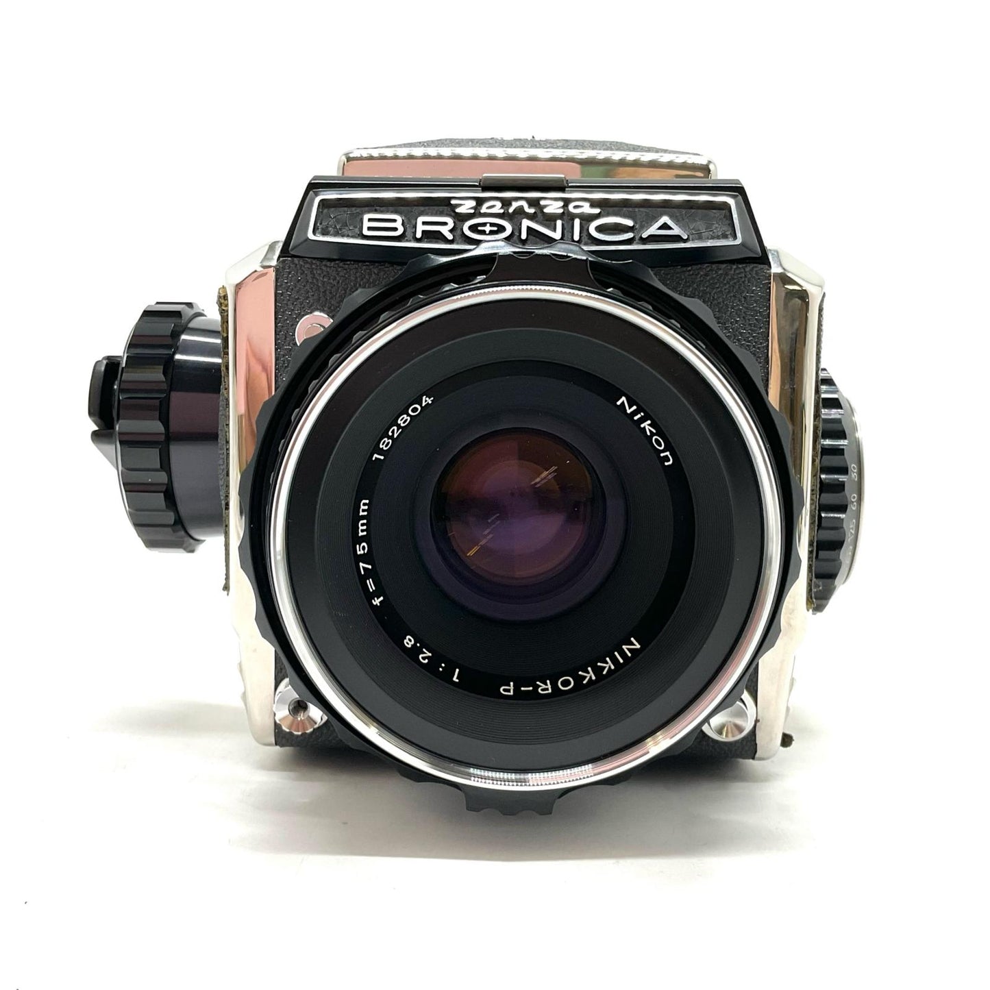 【最速発送】 ZENZA BRONICA S2 後期 Nikon NIKKOR-P 75mm F2.8【難有】