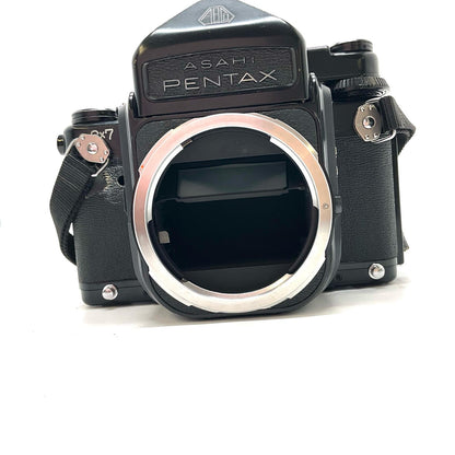 【全額返金保証】【最速発送】PENTAX 6X7 ボディ TTLファインダー 動作確認済