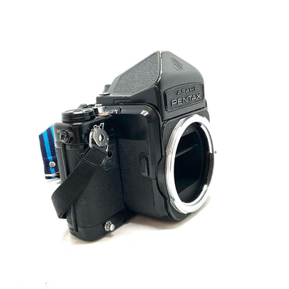 【全額返金保証】【最速発送】PENTAX 6X7 ボディ TTLファインダー 動作確認済