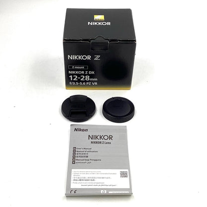 【全額返金保証】【最速発送】Nikon NIKKOR Z DX 12-28mm F3.5-5.6 PZ VR 超美品 動作確認済