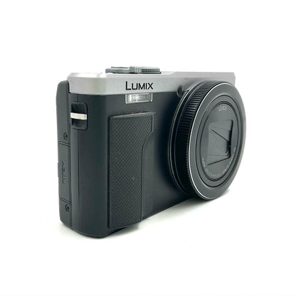 【全額返金保証】【最速発送】Panasonic コンパクトデジタルカメラ LUMIX DMC-TZ85 シルバー 美品 動作確認済