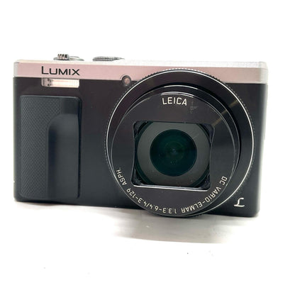 【全額返金保証】【最速発送】Panasonic コンパクトデジタルカメラ LUMIX DMC-TZ85 シルバー 動作確認済