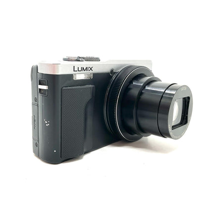 【全額返金保証】【最速発送】Panasonic コンパクトデジタルカメラ LUMIX DMC-TZ85 シルバー 動作確認済
