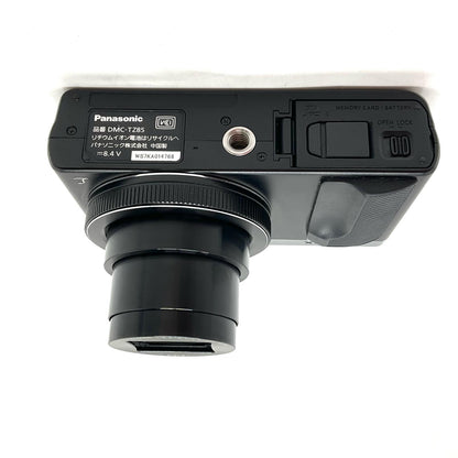 【全額返金保証】【最速発送】Panasonic コンパクトデジタルカメラ LUMIX DMC-TZ85 シルバー 動作確認済