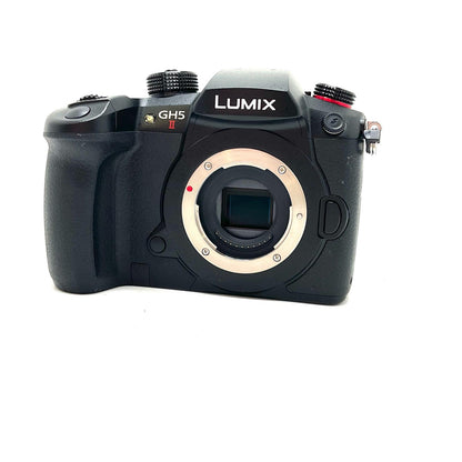 【全額返金保証】【最速発送】Panasonic コンパクトデジタルカメラ LUMIX DC-GH5 II ボディ 美品 動作確認済