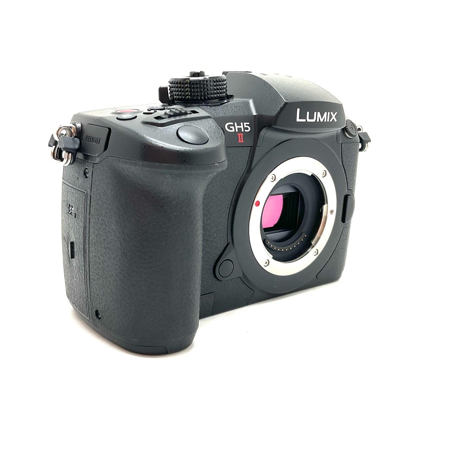 【全額返金保証】【最速発送】Panasonic コンパクトデジタルカメラ LUMIX DC-GH5 II ボディ 美品 動作確認済