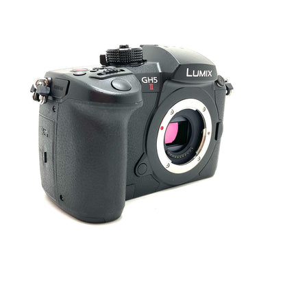 【全額返金保証】【最速発送】Panasonic コンパクトデジタルカメラ LUMIX DC-GH5 II ボディ 美品 動作確認済