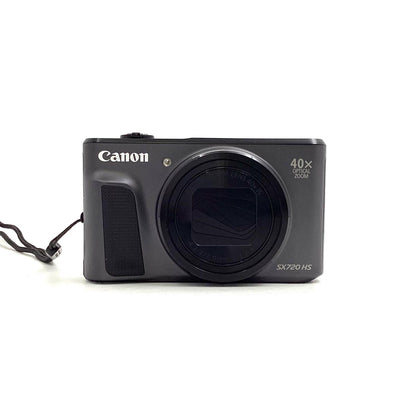 【全額返金保証】【最速発送】Canon コンパクトデジタルカメラ PowerShot SX720 HS ブラック 動作確認済