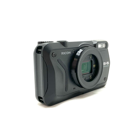 【全額返金保証】【最速発送】RICOH コンパクトデジタルカメラ WG-6 ブラック 美品 動作確認済