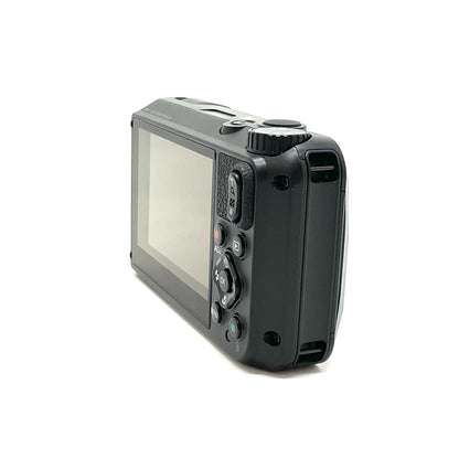 【全額返金保証】【最速発送】RICOH コンパクトデジタルカメラ WG-6 ブラック 美品 動作確認済
