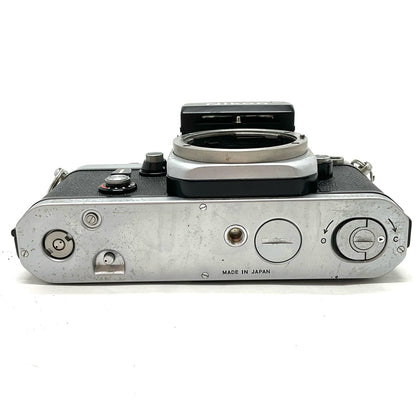 【全額返金保証】【最速発送】Nikon F2 フォトミック シルバー ボディ 動作確認済