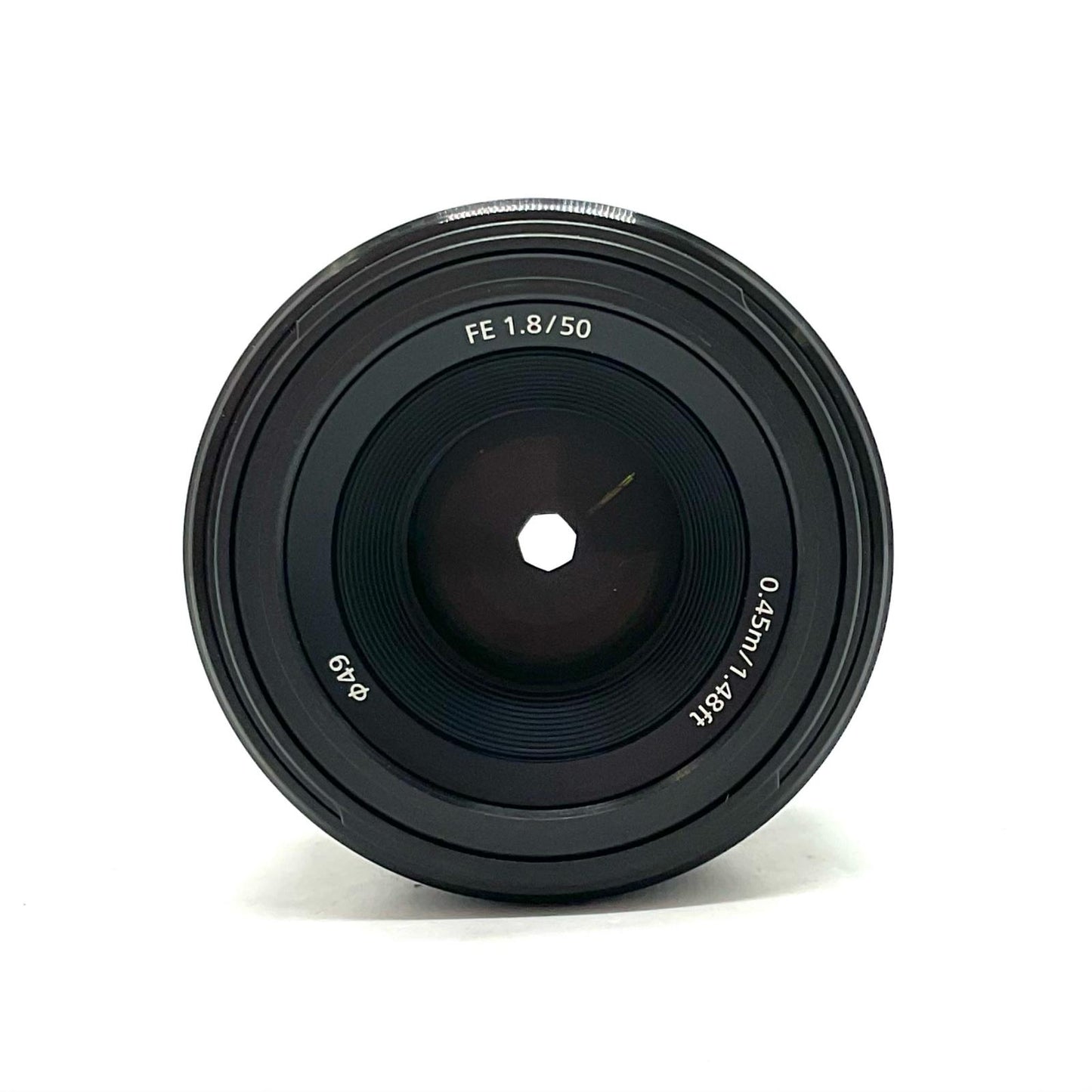 【全額返金保証】【最速発送】Sony FE 50mm F1.8 SEL50F18F 美品 動作確認済