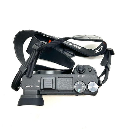 【全額返金保証】【最速発送】Sony デジタル一眼 α6400 ボディ ブラック ILCE-6400 美品 動作確認済
