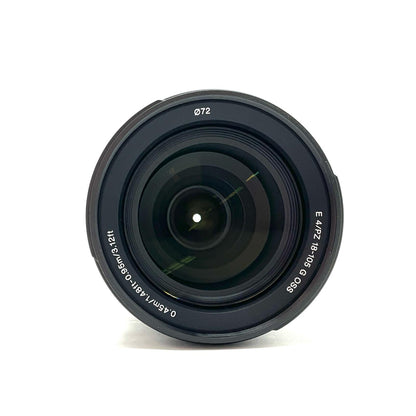 【全額返金保証】【最速発送】Sony E PZ 18-105mm F4 G OSS SELP18105G 美品 動作確認済