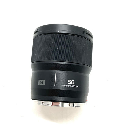 【全額返金保証】【最速発送】Panasonic LUMIX S 50mm F1.8 美品 動作確認済