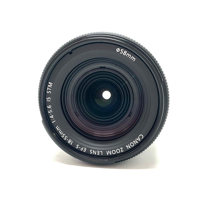 【最速発送】Canon EF-S 18-55mm F4-5.6 IS STM【難有】