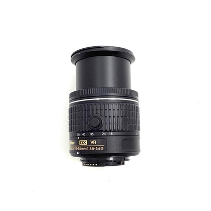 【全額返金保証】【最速発送】Nikon DX AF-P NIKKOR 18-55mm F3.5-5.6 美品 動作確認済