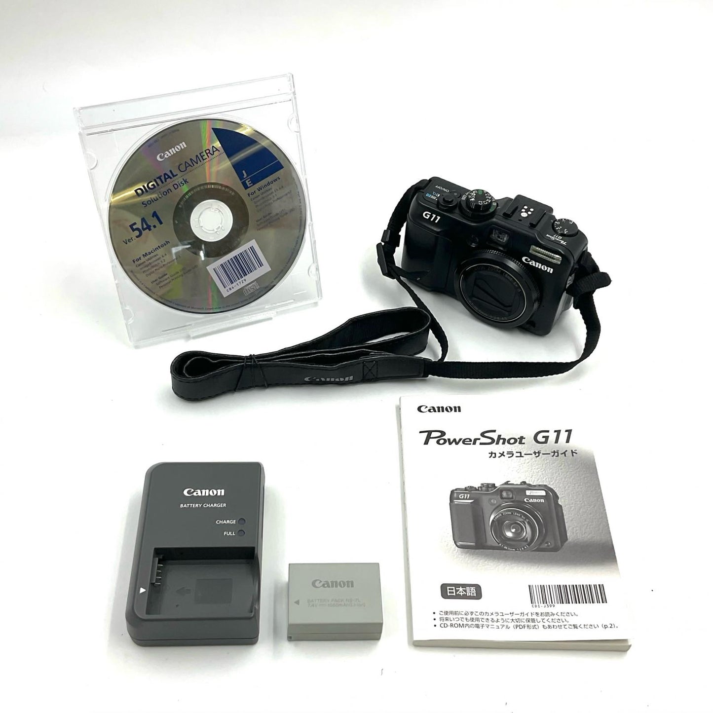 【全額返金保証】【最速発送】Canon コンパクトデジタルカメラ PowerShot G11 美品 動作確認済