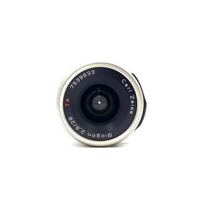 【全額返金保証】【最速発送】CONTAX Biogon 28mm F2.8 美品 動作確認済